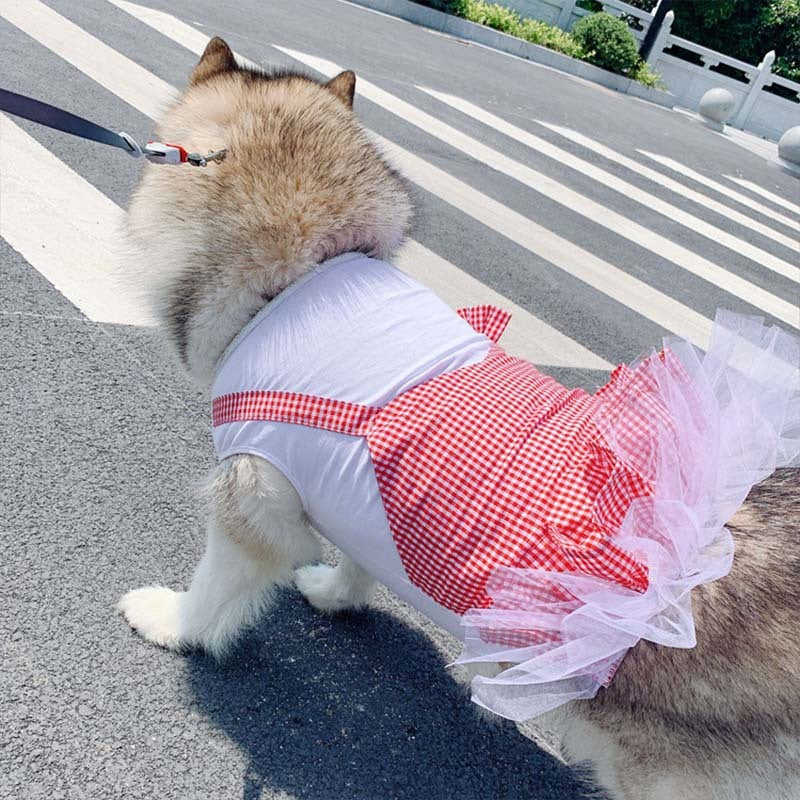 Elegant Princess Costume for Large Dogs: Labrador & Golden Retriever - My Store