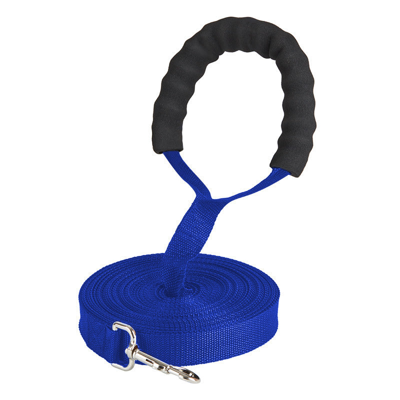 Durable Dog Chain Sponge Cover with Long Traction Rope for Comfort