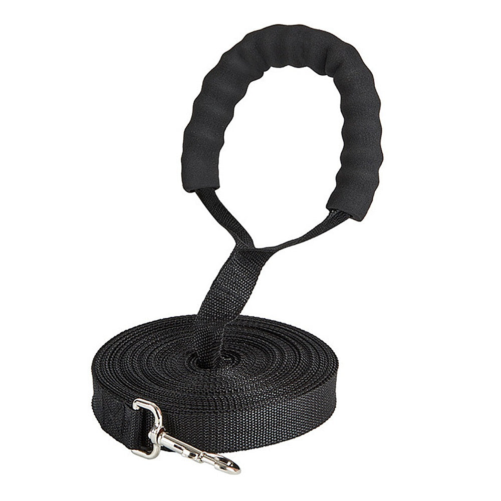 Durable Dog Chain Sponge Cover with Long Traction Rope for Comfort
