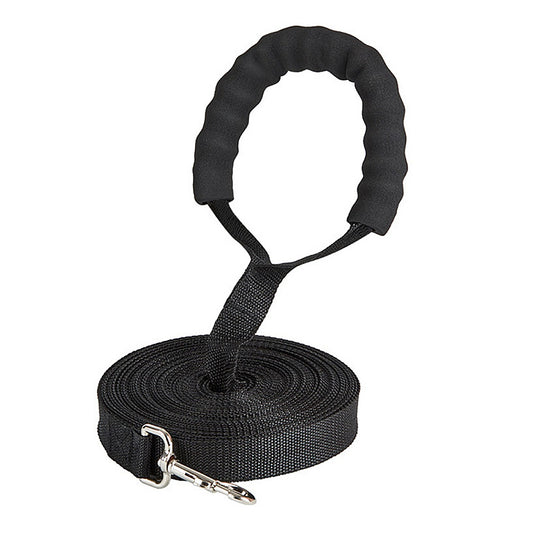 Durable Dog Chain Sponge Cover with Long Traction Rope for Comfort