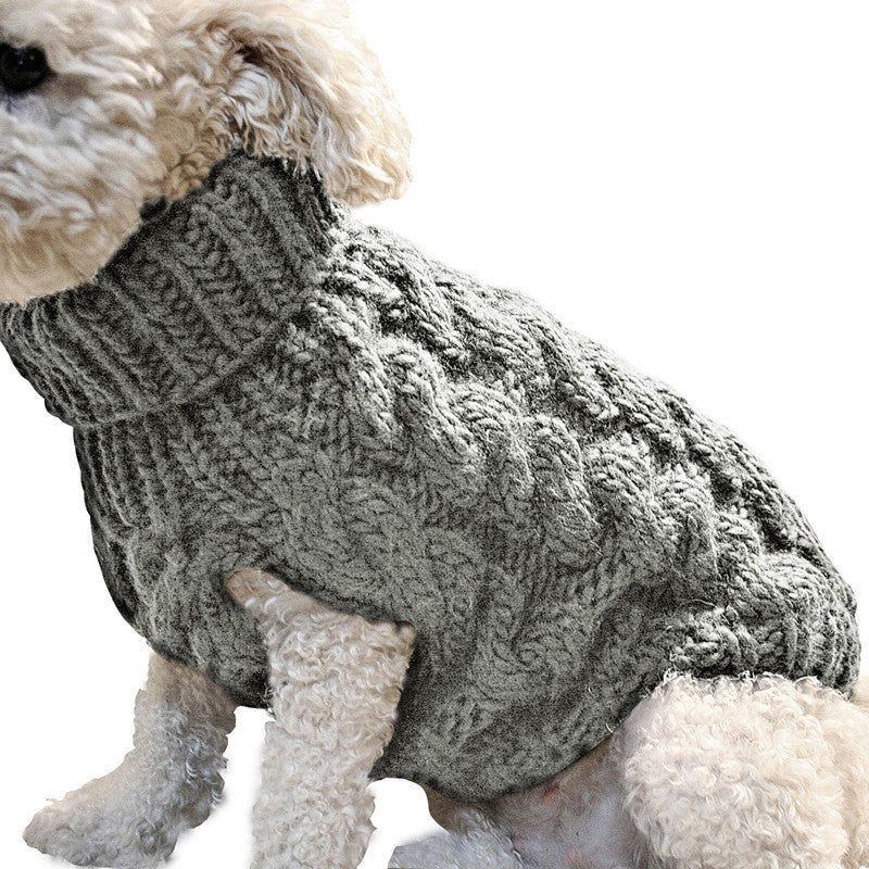 Cozy Winter Pet Sweater: Warm Dog Clothes from Trusted Supplier