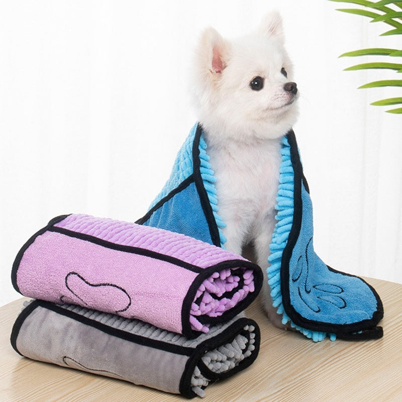 Quick-Drying Microfiber Towels: Super Absorbent Bathrobes for Dogs & Cats - My Store