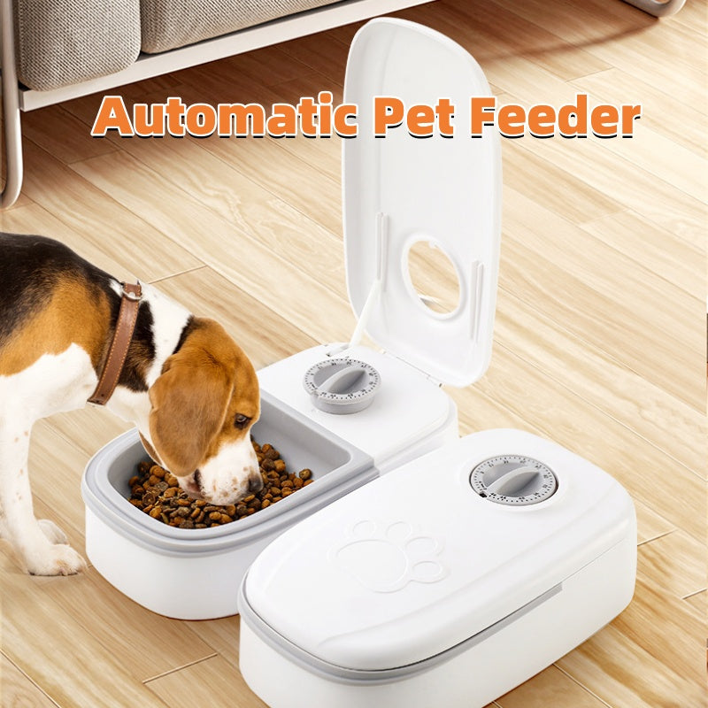 Smart Automatic Pet Feeder: Stainless Steel, Timer for Cats & Dogs - My Store
