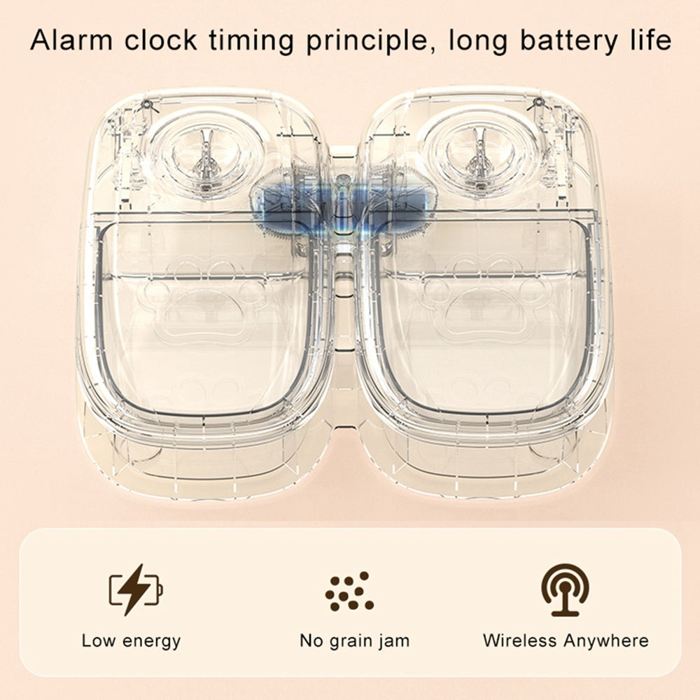 Smart Automatic Pet Feeder: Stainless Steel, Timer for Cats & Dogs - My Store